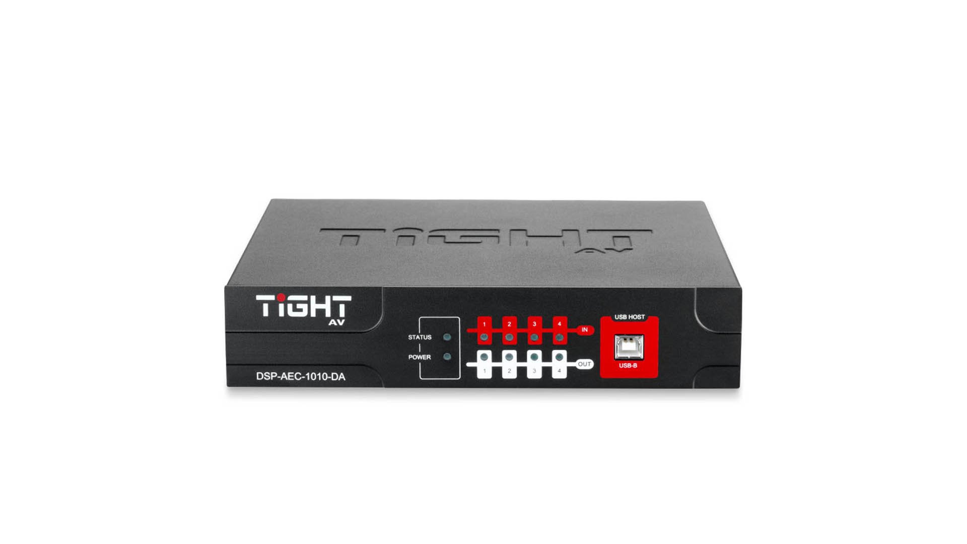 TightAV DSP-AEC-1010-DA - procesor DSP 8x8, Dante