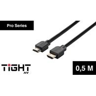 TightAV HDMI-M/M-PRO-0.5 -przew HDMI 2.0 PRO -0,5m