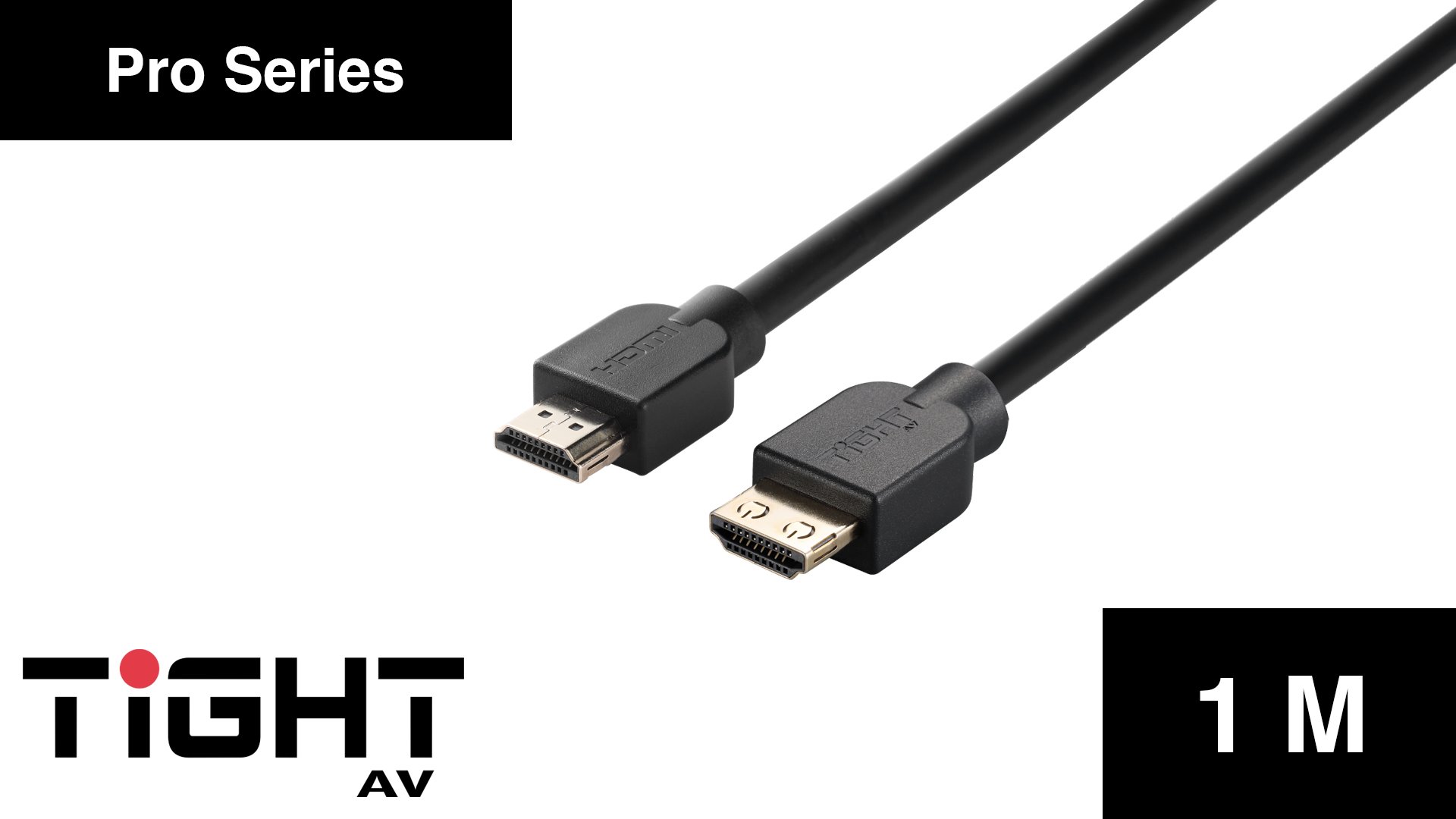 TightAV HDMI-M/M-PRO-1 - przew. HDMI 2.0 PRO - 1m