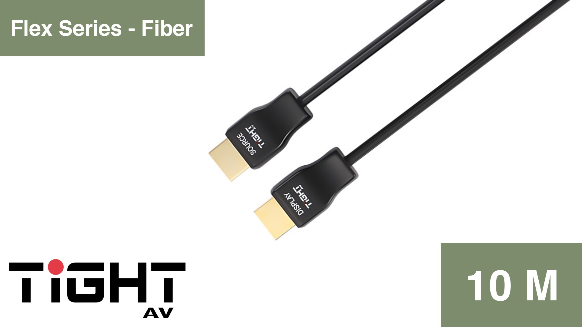 TightAV HDMI2-M/M-FLEX-AOC-10 - opt./aktyw. - 10m