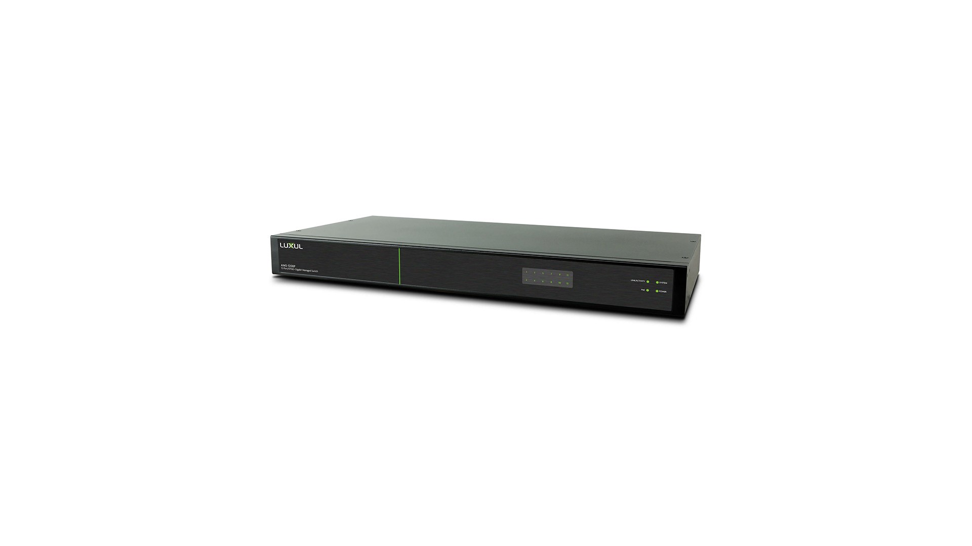 Luxul AMS-1208PE /Switch 1 Gb, 12 portów, PoE/