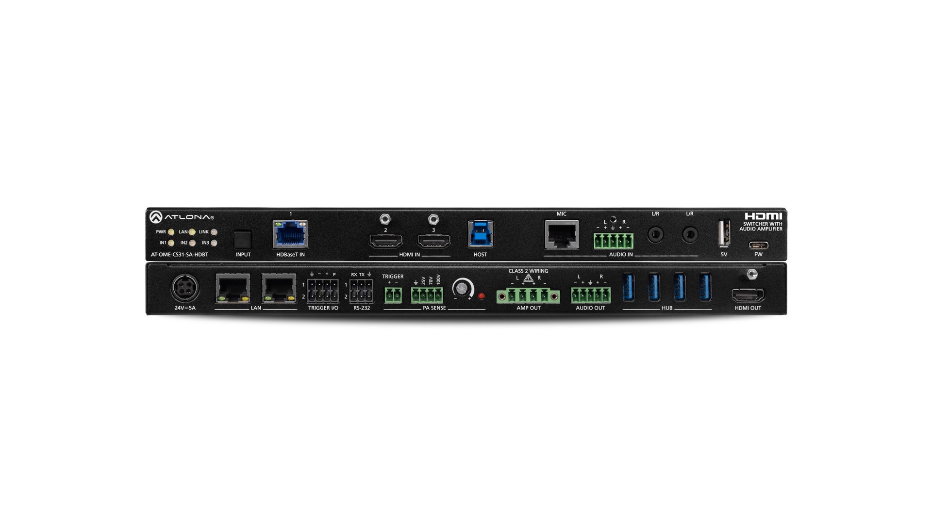 Atlona AT-OME-CS31-SA-HDBT /Przełącznik HDMI 3x1