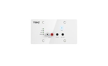 TightAV AU-BT413WP-DA-WH - panel ścienny z Dante