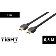 TightAV HDMI-M/M-FLEX-0.5 - przew. HDMI 2.0 -0,5m