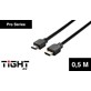 TightAV HDMI-M/M-PRO-0.5 -przew HDMI 2.0 PRO -0,5m