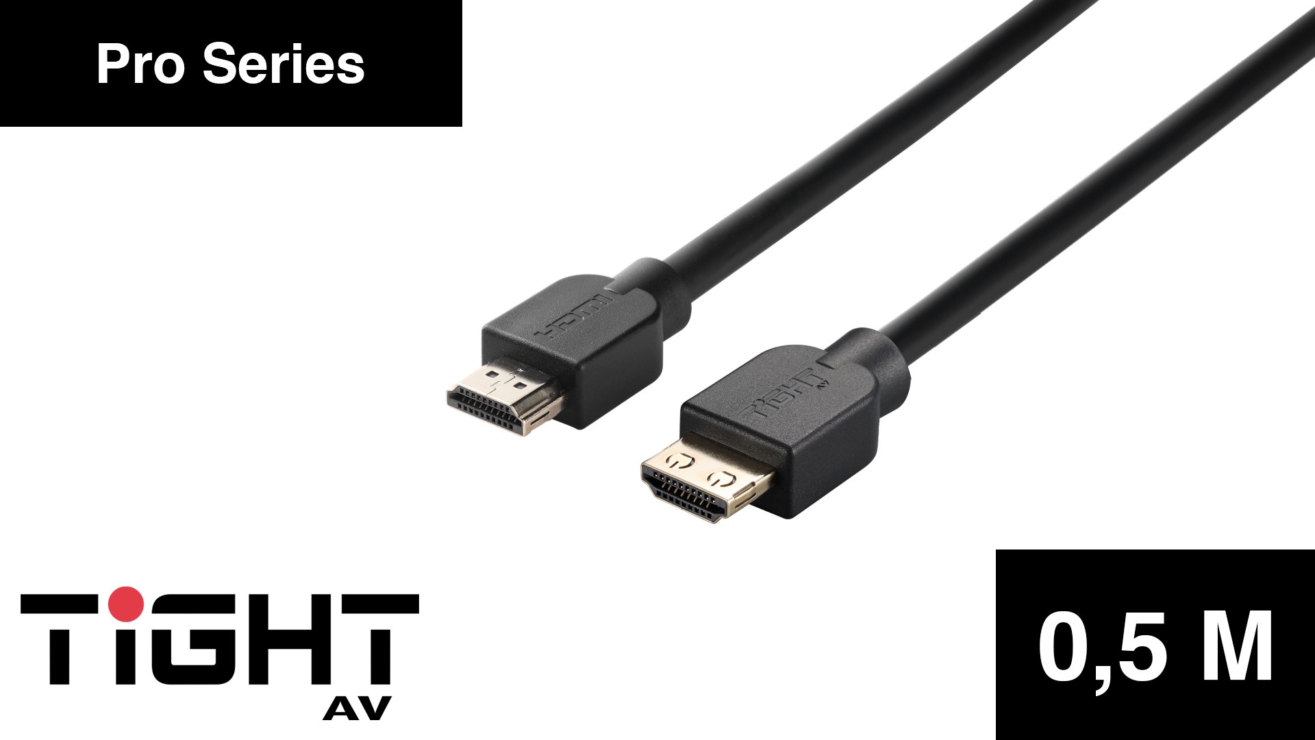 TightAV HDMI-M/M-PRO-0.5 -przew HDMI 2.0 PRO -0,5m