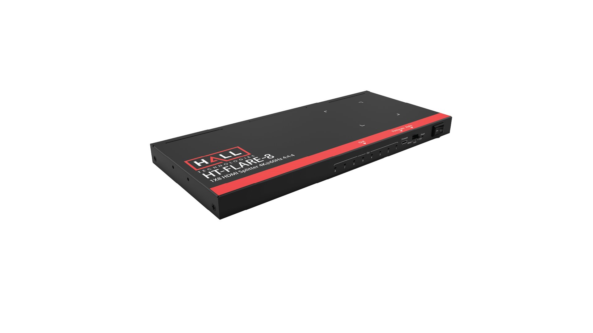Hall Technologies HT-FLARE-8 Splitter HDMI 1:8