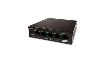 Luxul SW-100-04P-E /Switch 1 Gb, 5 portów, PoE/