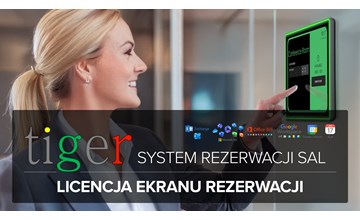TigerMeet.app - licencja ekranu rezerwacji