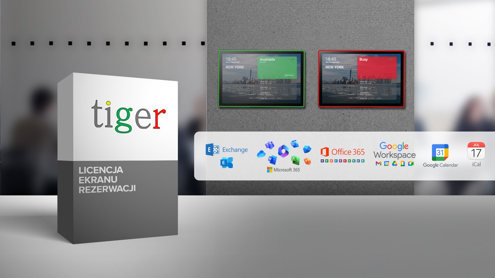 TigerMeet.app - licencja ekranu rezerwacji