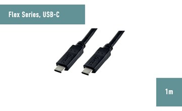 TightAV USBC-M/M-FLEX-1 Przewód USB-C 1m