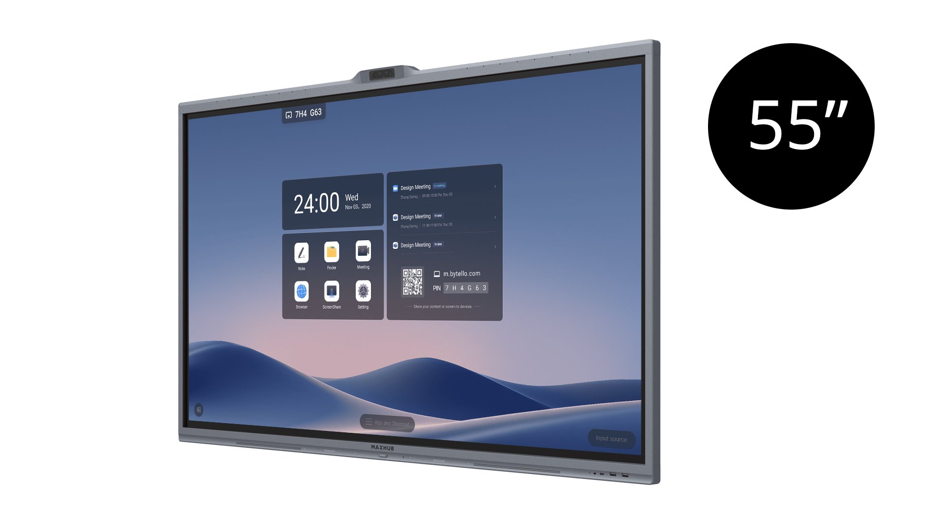 Maxhub V5550 55  Interactive Touch Display