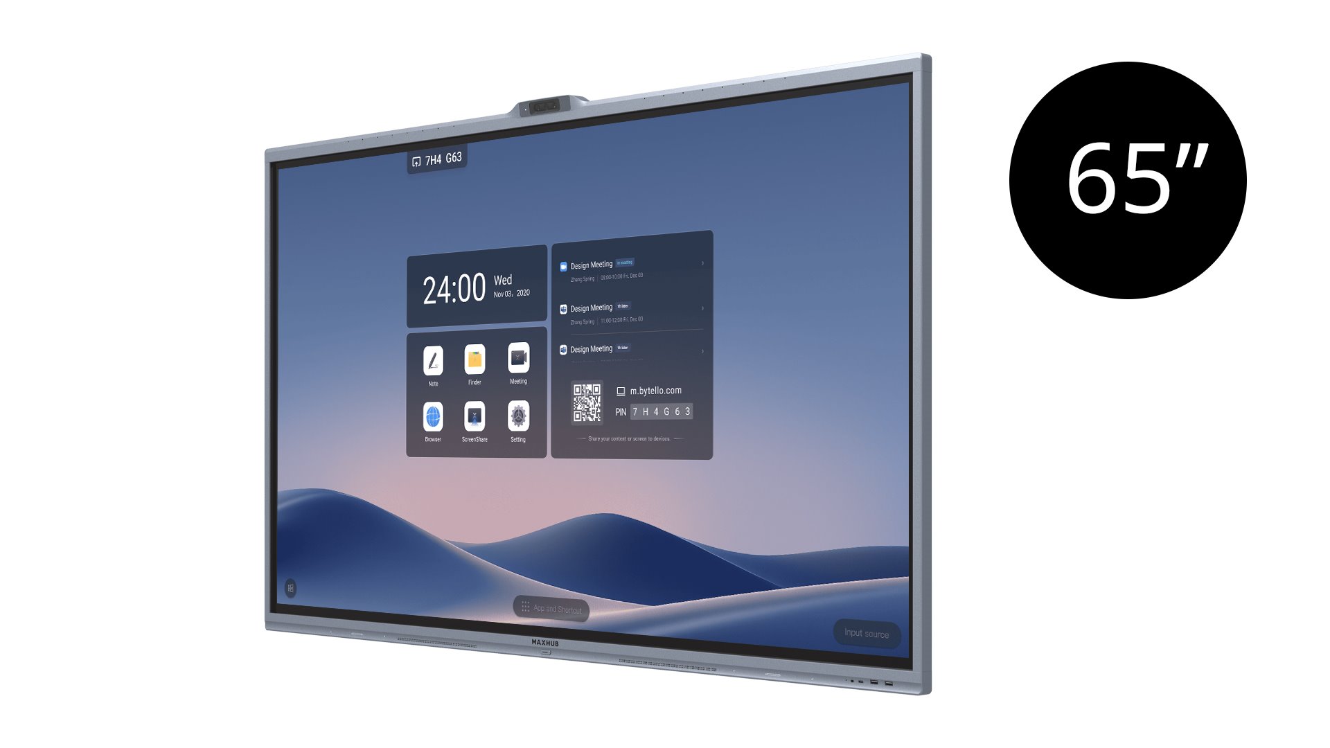 Maxhub V6550 65  Interactive Touch Display