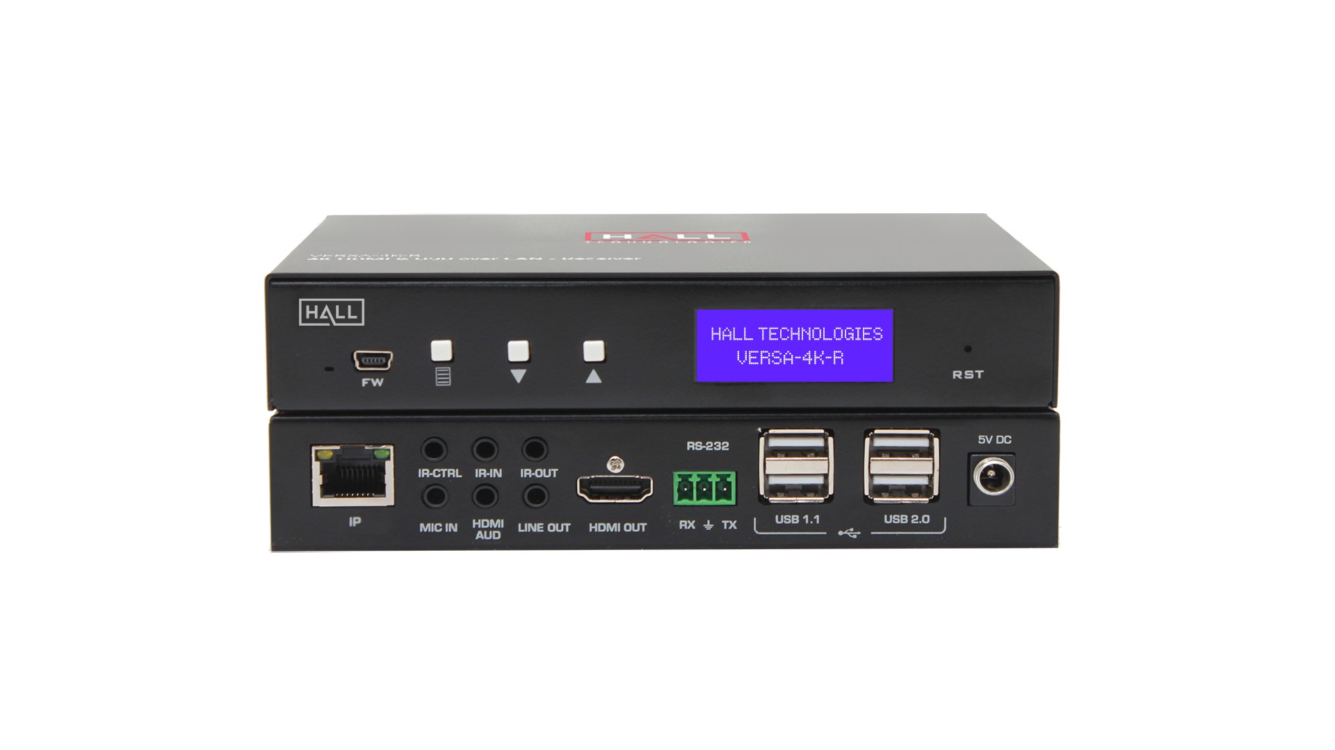 Hall Technologies VERSA-4K-R - dekoder AV over IP