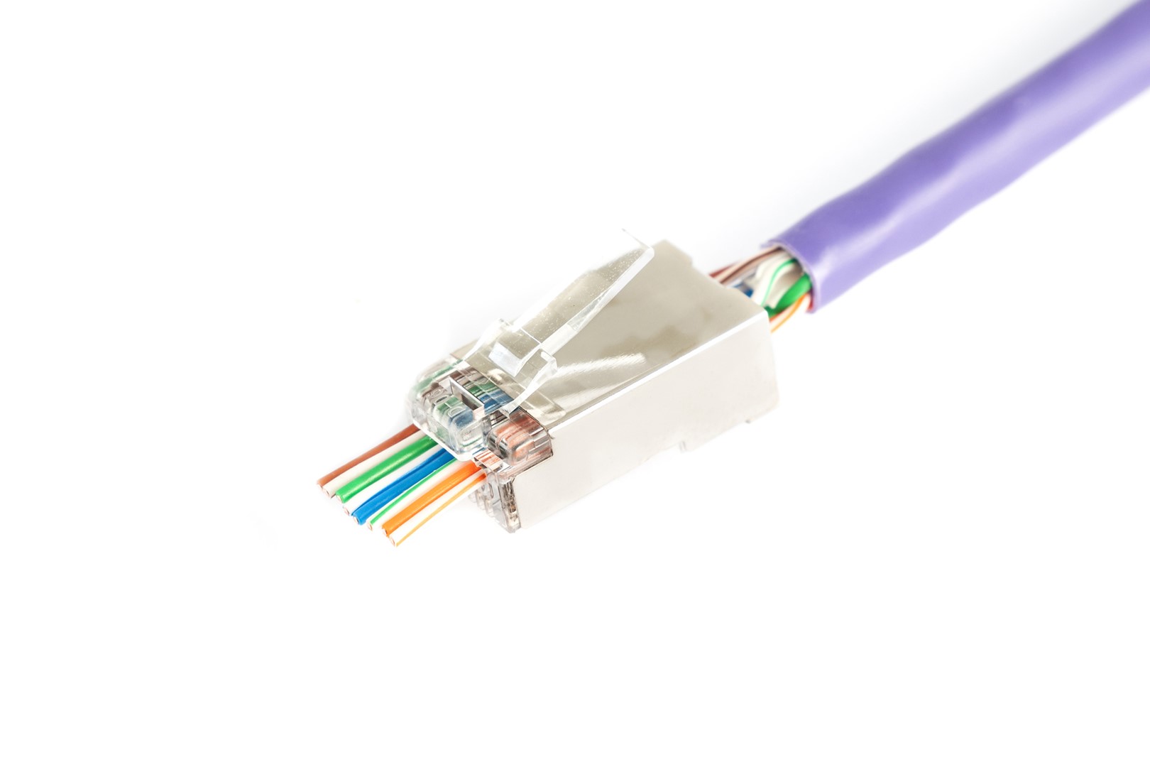 DIGITUS Wtyk RJ45 kat.6 PRZELOT (8P8C)AW