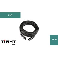 TightAV XLR-M-F-15 Przewód XLR 15m M-F